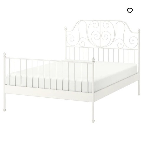 Ikea bett leirvik - bett,