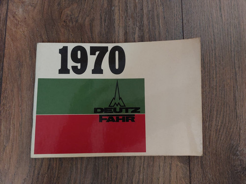 Original prospekt deutz fahr - prospekt,