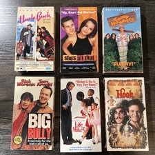 Vintage VHS 6 Movie Lot Uncle