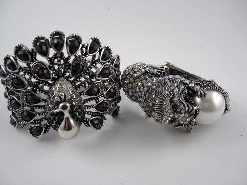 Strass armreif königliche - ,