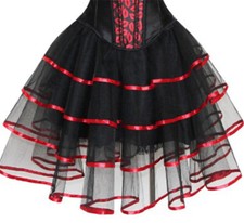 Tüllrock knielang f. Corsage