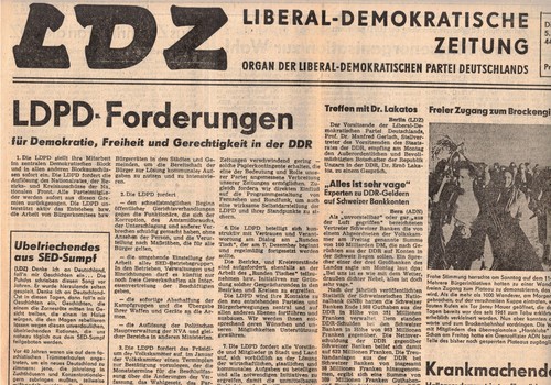 Ddr zeitung ldz halle saale - zeitung,