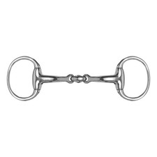 Waldhausen 12,5 cm Olivenkopfgebiss Doppelt Gebrochen Anatomisch 16 mm Trense