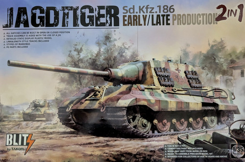 Takom 8001 35 jagdtiger - -, 1:35