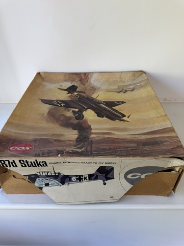 Vintage cox ju87d stuka - cox,