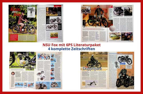 Nsu fox mit 6ps - 6ps, literaturpaket