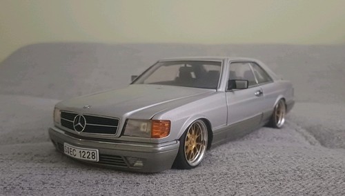 Autoart mercedes 500 sec - mercedes,