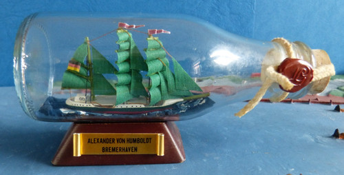 Buddelschiff mast bark - 3,