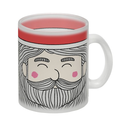 Santa claus glas - glas, tasse