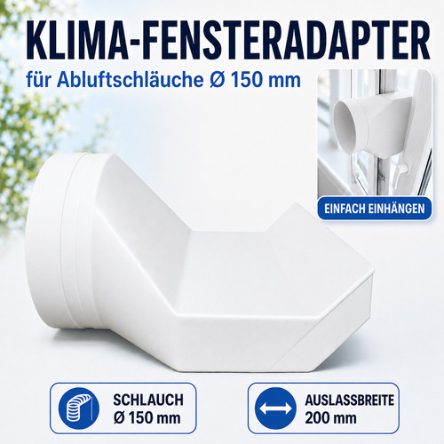 Fensteradapter luftentfeuchter - fensteradapter,