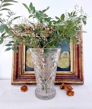 Schwere alte Glasvase Vase