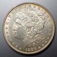 USA 1 Morgan Dollar 1886
