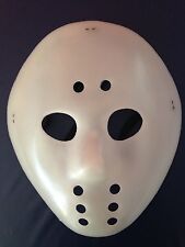 Jason-Maske - Kunststoff beige-weiß