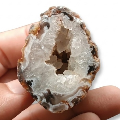Achat geode federmuster - achat,