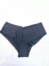 H&M Slip String Tanga Gr S Schwarz 