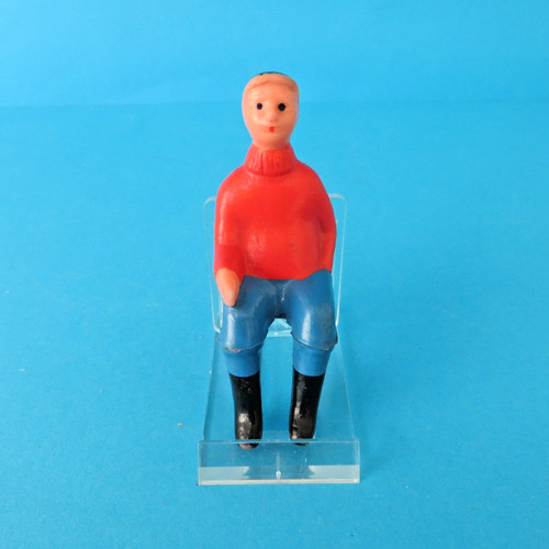 Ddr gummi figur raupenfahrer - ddr,