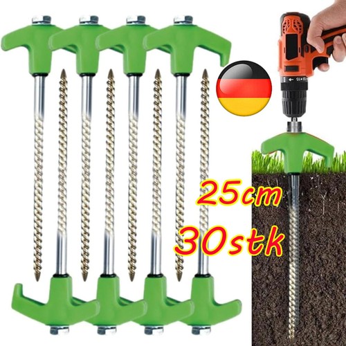 30x drehbare zeltheringe mit - zeltheringe,
