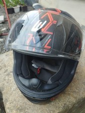 Integral Helm, Motorrad, Roller, Simson,  Scorpion exo 390  Schwarz/Rot GRÖSSE S