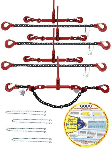 Zurrkette 10mm 5m - 10mm, 3,5m