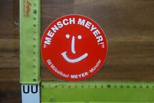 Alter Aufkleber Handel Möbelmarkt Möbelhaus MEYER Münster
