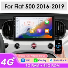 Für Fiat 500 2016-2019