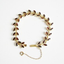 Armband Gold 333er Granat 8 kt