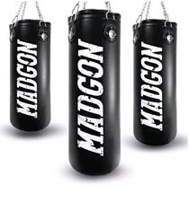 MADGON Boxsack-Sandsack Optimale Schlagdämpfung Jung&Alt mit Kette und Karabiner