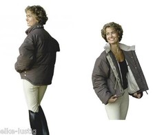 schicke warme Jacke Reitjacke braun Göteburg  Gr. XS bzw SS  Pfiff 