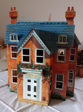 Puppenhaus Aufklapp Buch Viktorianische Villa