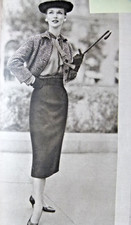 altes Modeheft von 1956 mit