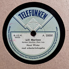 ♫ 10" 1941 Horst Winter –