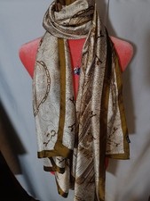 Eleganter schal goldfarbene - schal,