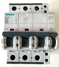 Siemens 5SY73 MCB C20 Sicherungsautomat Leitungsschutzschalter mit 5ST3010