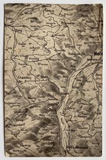 AK 1918 Metz Lothringen Karte