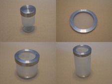 Ikea - Droppar - Vorratsglas Vorratsdose Gewürzglas - Aufbewahrung Milchglas