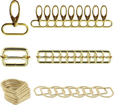 30 Stück D-Ringe aus Metall