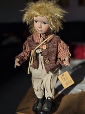 RF Collection 52cm gr. Porzellankopfpuppe Porzellan Puppe Junge Porzellanpuppe