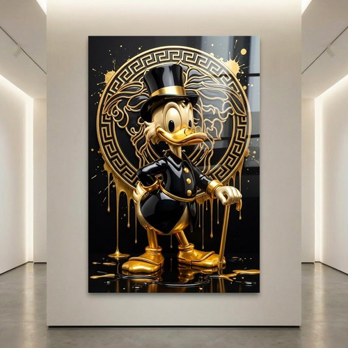 Golden medusa dagobert duck - medusa,,