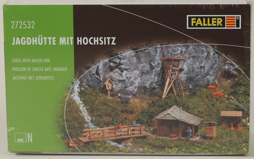 Faller 272532 jagdhütte mit - jagdhütte,