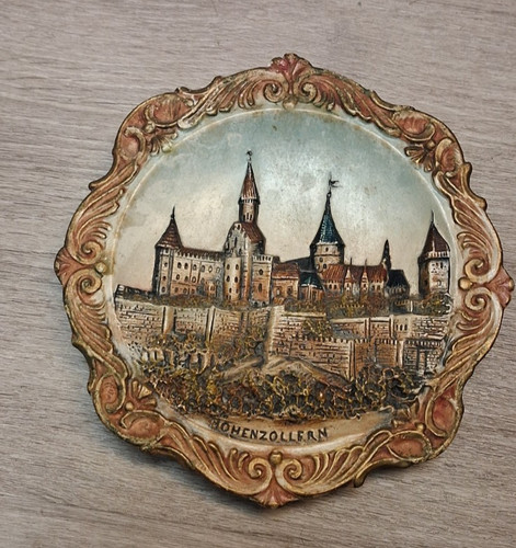 Wandteller majolikastyl - wandteller, 3d