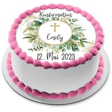Konfirmation Tortenaufleger