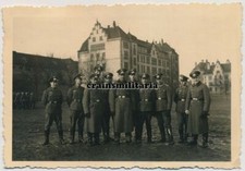 Orig. Foto Ausbilder Uffiziere in Heimat Kaserne