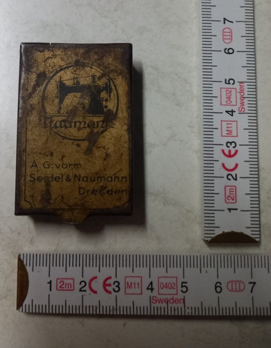 Orginale alte kleine blechdose - kleine,