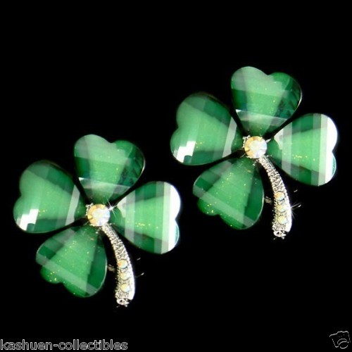 Irisches kleeblatt mit - irisches,