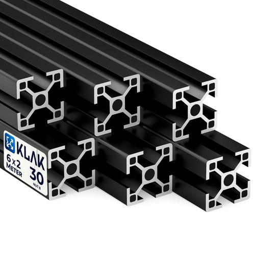 Klak 6x aluprofil 30x30mm - 6x,