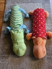 Ikea Barnslig Krokodil + Nilpferd 