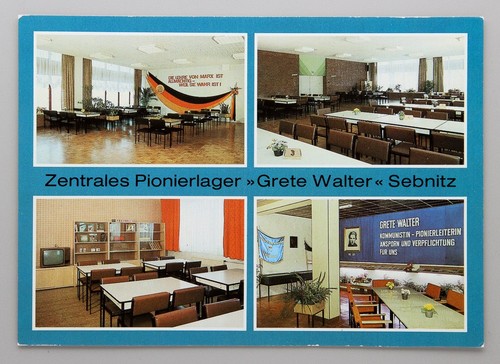 Postkarte sebnitz zentrales - postkarte,