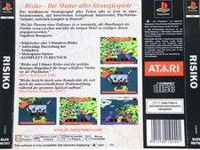 PS1 Playstation 1 Risiko Backcover Back Gut