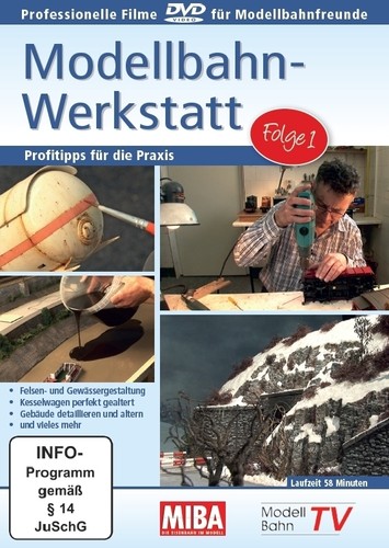 Dvd miba modellbahn werkstatt - miba, modellbahn-werkstatt
