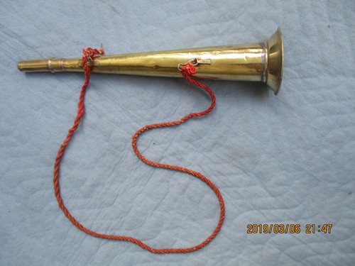 Antikes altes signalhorn - altes,